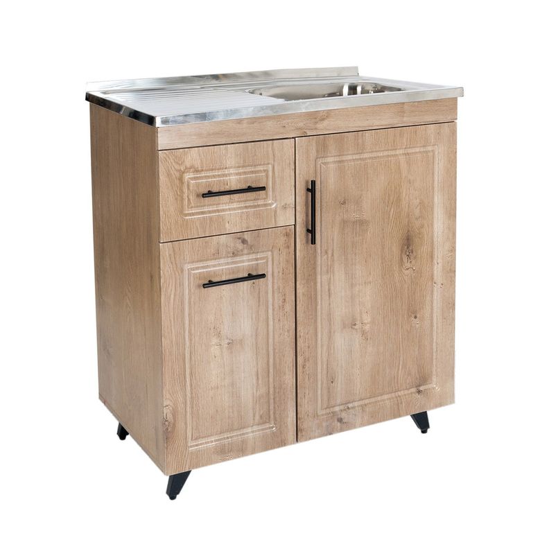 Kit Mueble Lavaplatos Domsa PVC80WI-2