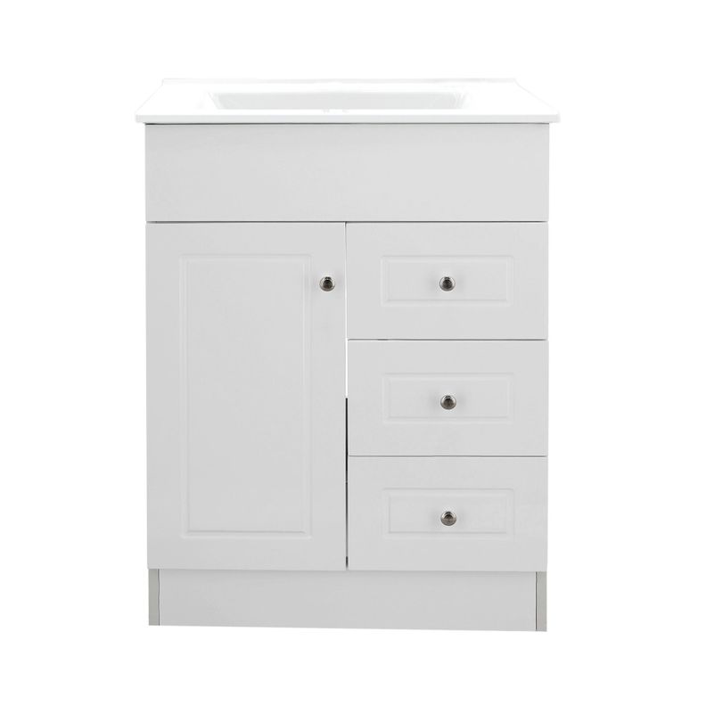 Kit Mueble Vanitorio Domsa Color Blanco B60-PHNB+P-60-0