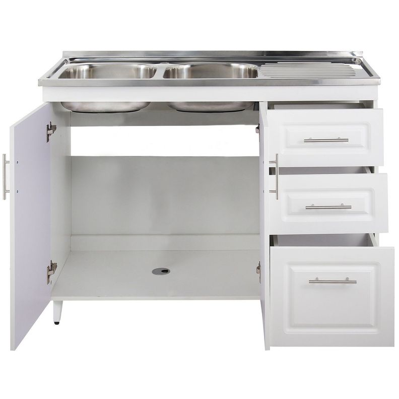 Kit Mueble Lavaplatos Domsa PVC-PD-120-1