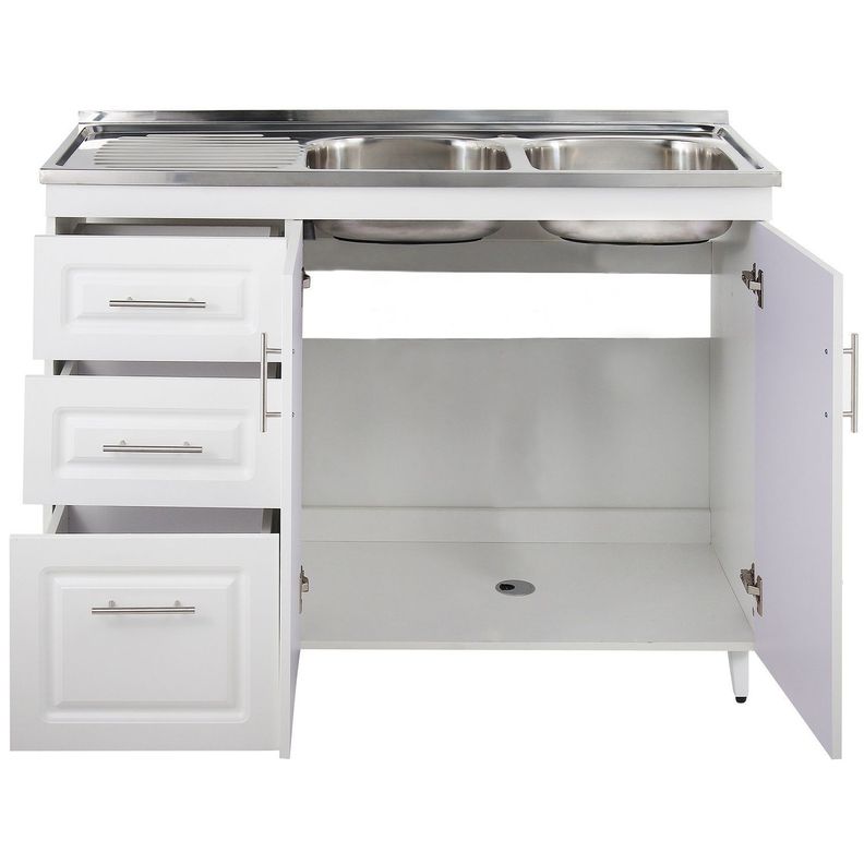 Kit Mueble Lavaplatos Domsa PVC-PI-120-1