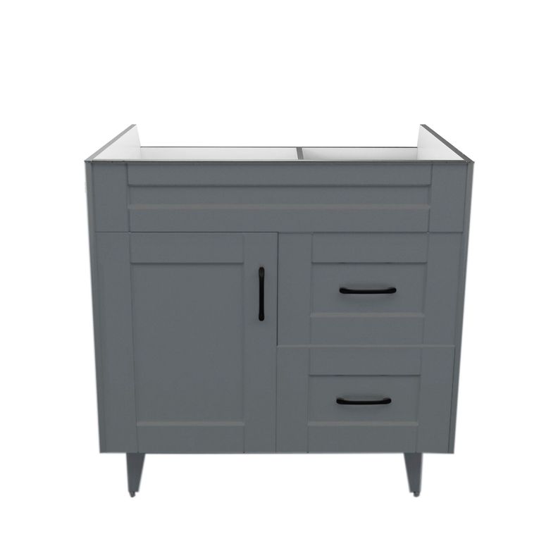 Mueble Vanitorio Domsa 80SK Gris (Sin Cubierta)-0