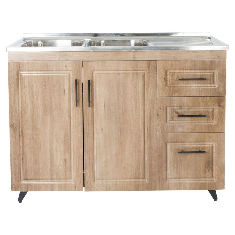 Kit Mueble Lavaplatos Domsa PVC120WD-0
