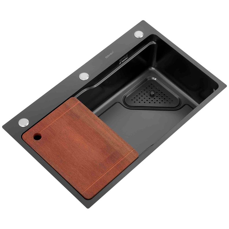 Lavaplatos Deluxe Domsa MDS7545A-BLACK-CON/L-0
