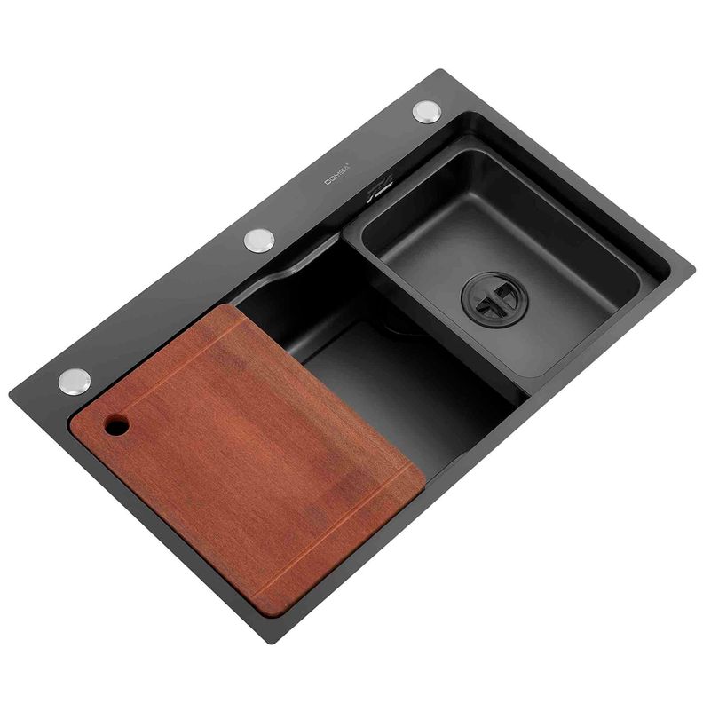 Lavaplatos Deluxe Domsa MDS7545A-BLACK-CON/L-1