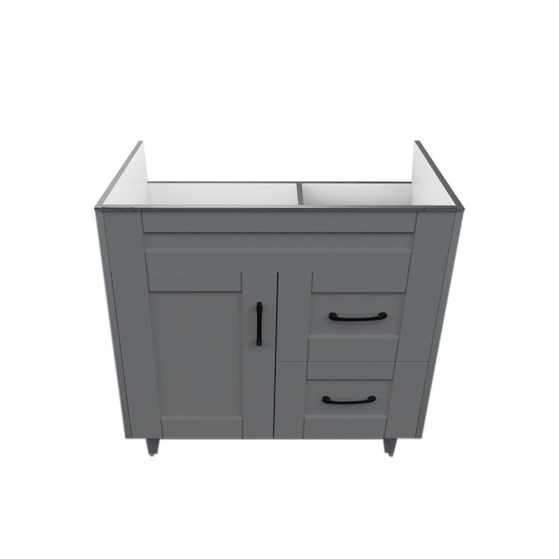 Mueble Vanitorio Domsa 70SK Gris (Sin Cubierta)-1