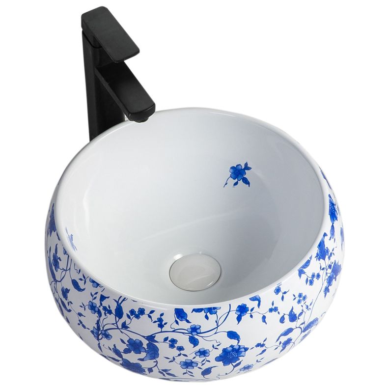 Lavamanos Sobreponer Domsa SLC822 PORCELANA-2