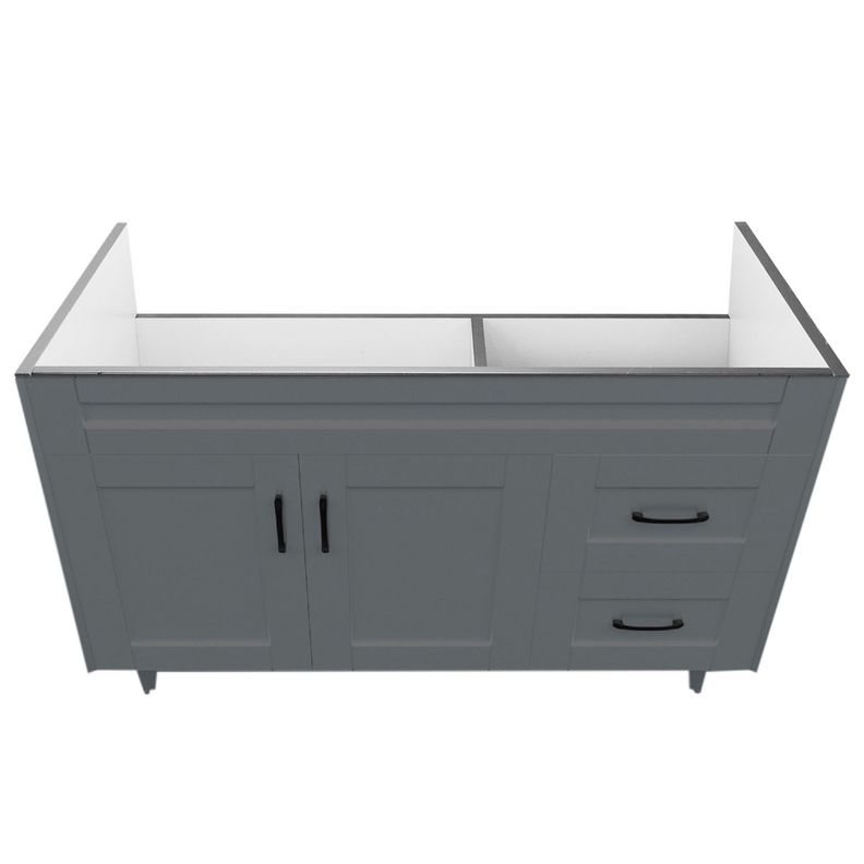 Mueble Vanitorio Domsa 120SK Gris (Sin Cubierta)-1