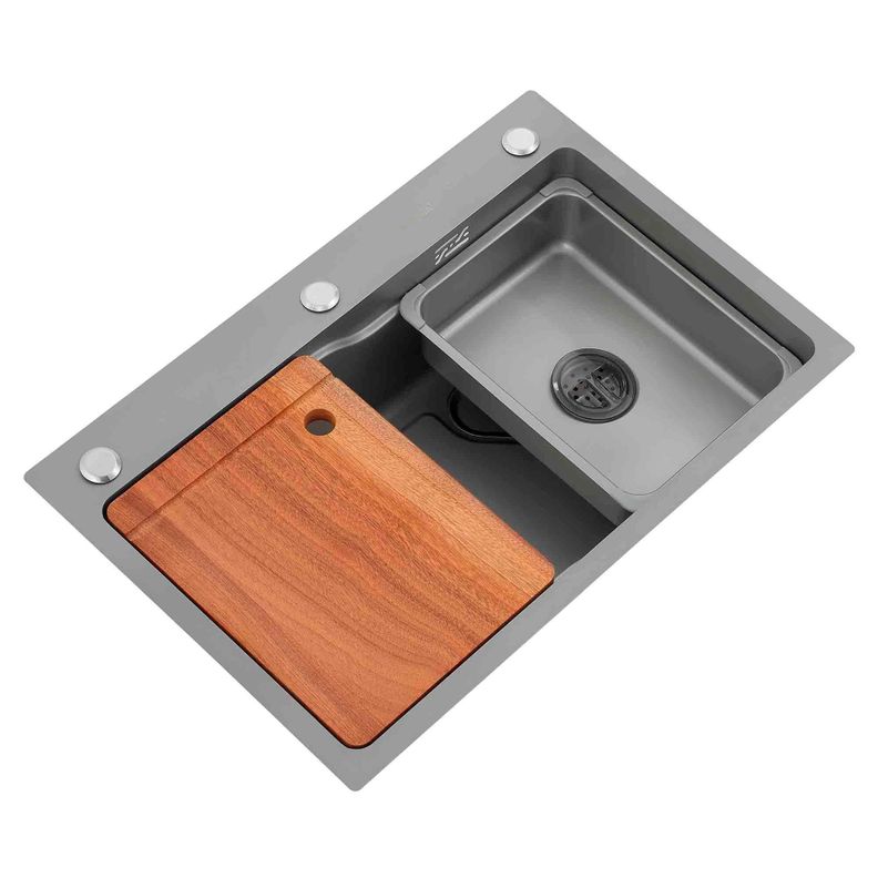 Lavaplatos Deluxe Domsa MDS6845A-GREY-CON/L-1