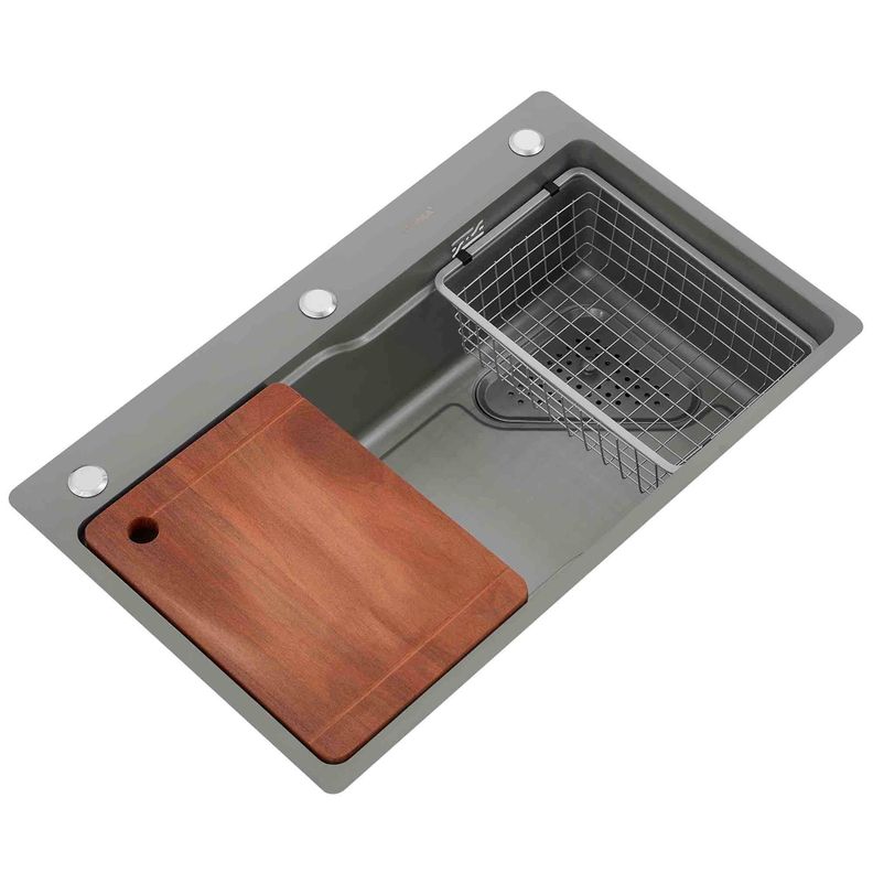 Lavaplatos Deluxe Domsa MDS7545A-GREY-CON/L-2