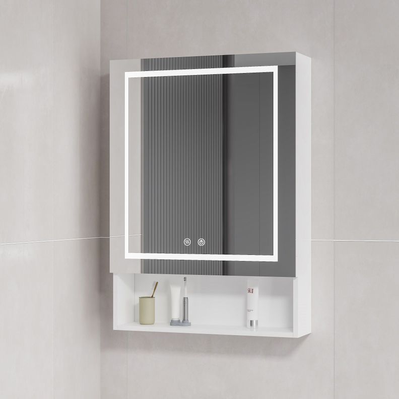 Mueble Botiquin Espejo LED Antiempañante Domsa MMR-50 Blanco - 48x80x14cm-1