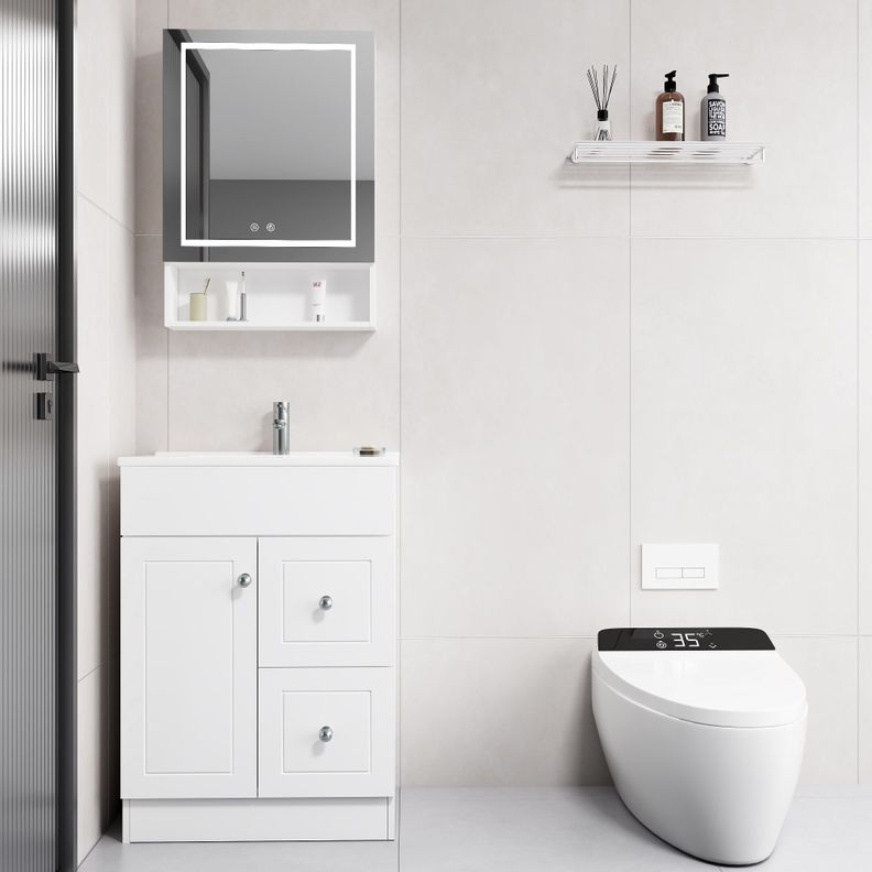 Mueble Botiquin Espejo LED Antiempañante Domsa MMR-50 Blanco - 48x80x14cm-3