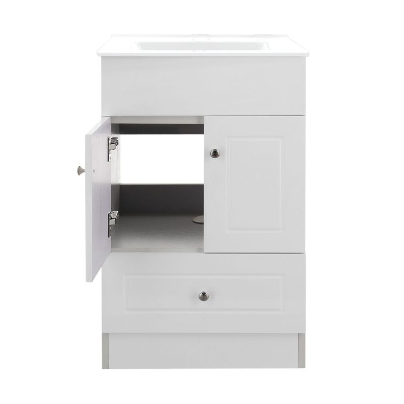 Kit Mueble Vanitorio Domsa Elegance Nogal BM5040+50C-1
