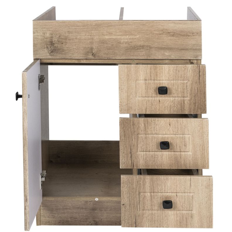 Mueble Vanitorio Domsa b70phn-wood (Sin Cubierta)-1