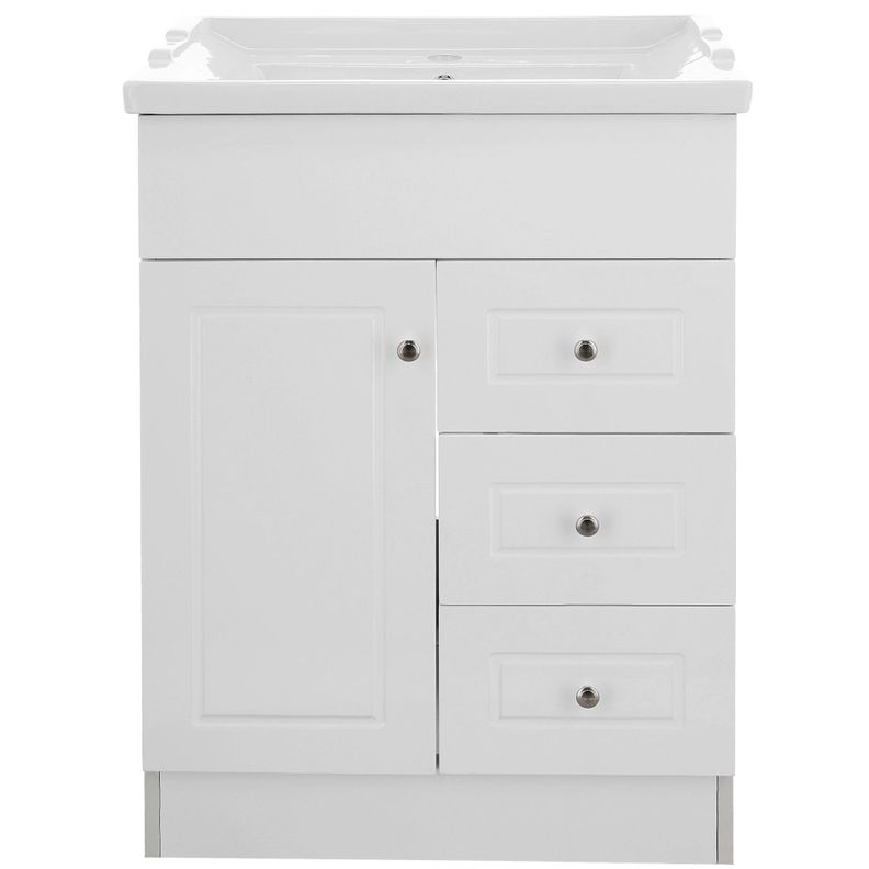 Kit Mueble Vanitorio Domsa Color Blanco B60-PHNB+F-60-0