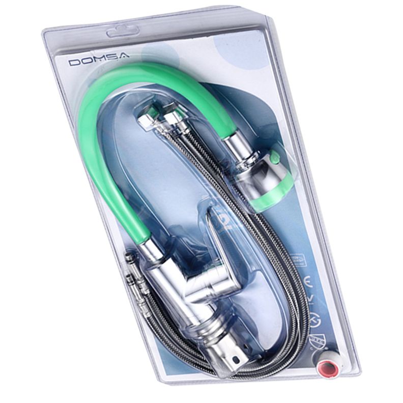 Monomando Lavaplatos Flexible Domsa CGC-200-VERDE-3