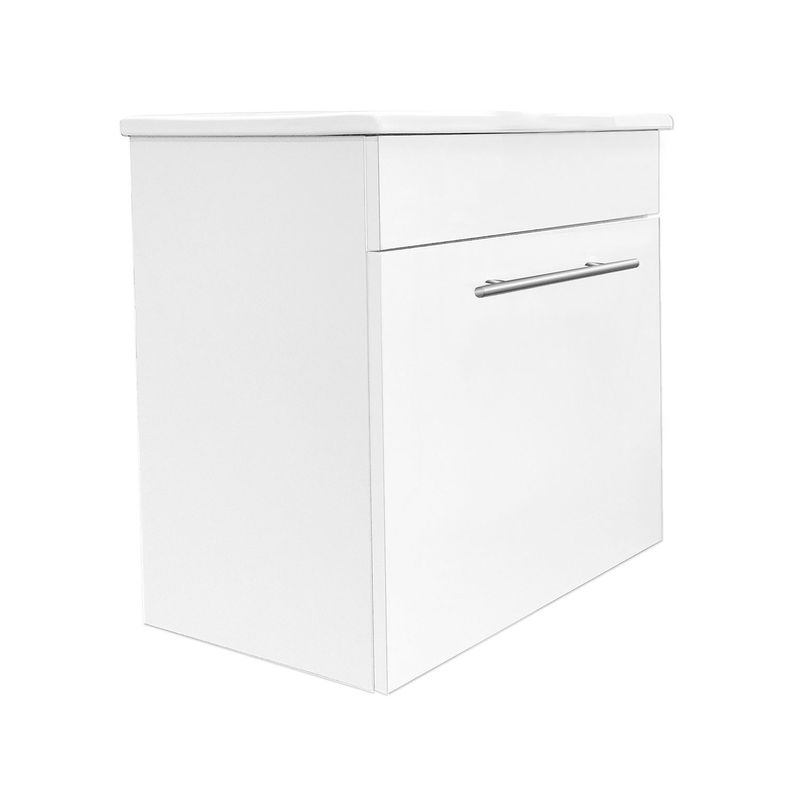 Kit Mueble Vanitorio Domsa a Muro Elegant Blanco MB2055Z-4