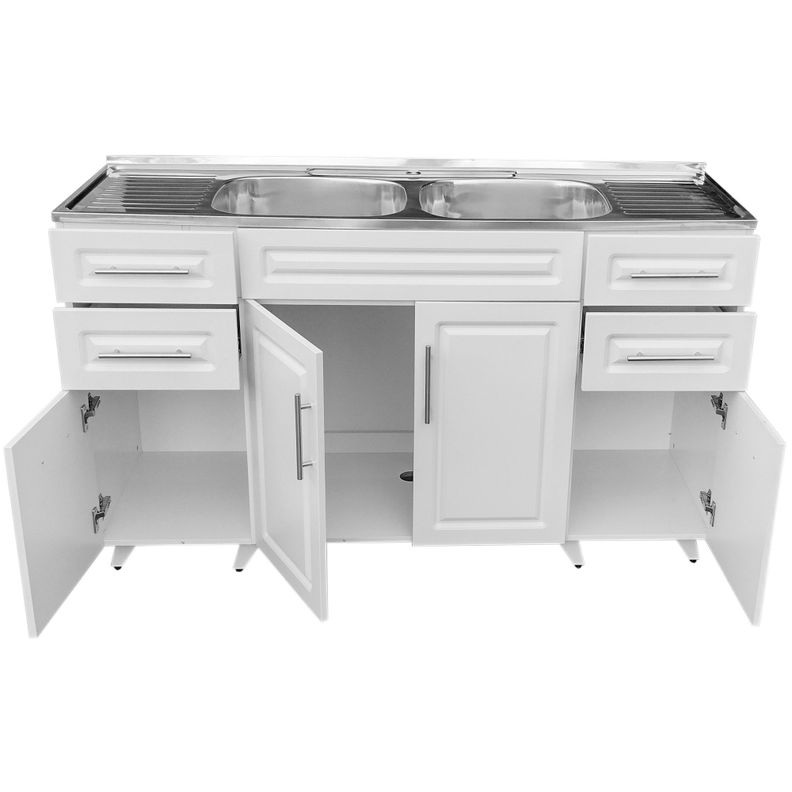 Kit Mueble Lavaplatos Domsa PVC-P150-0