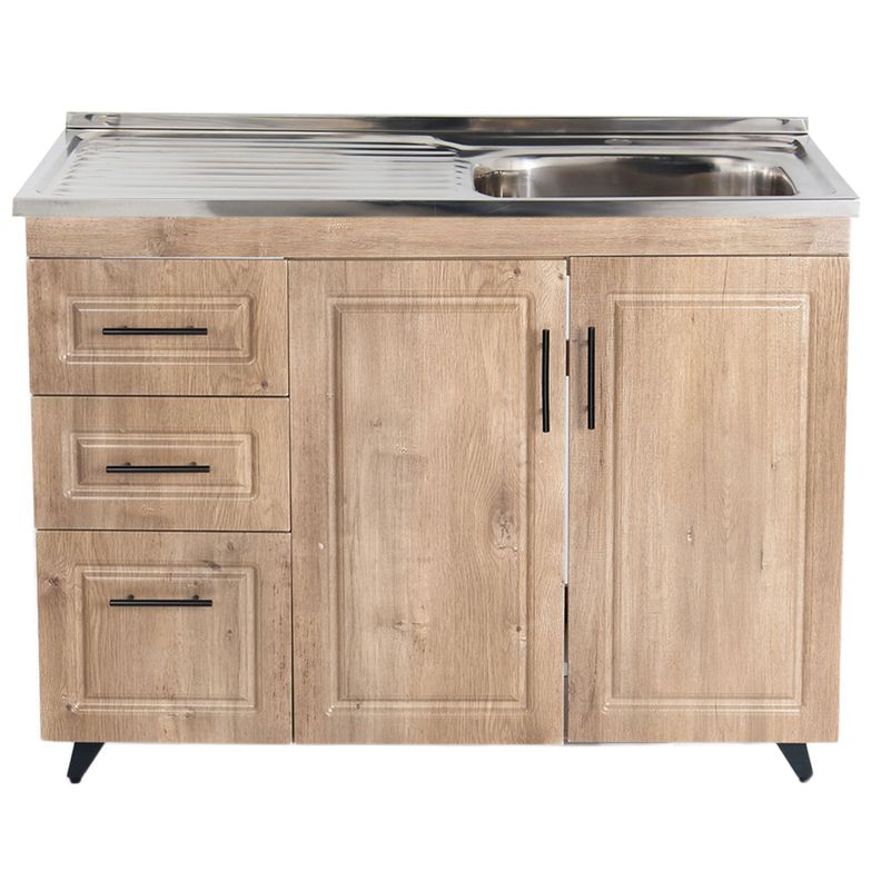Kit Mueble Lavaplatos Domsa PVC100WI-0