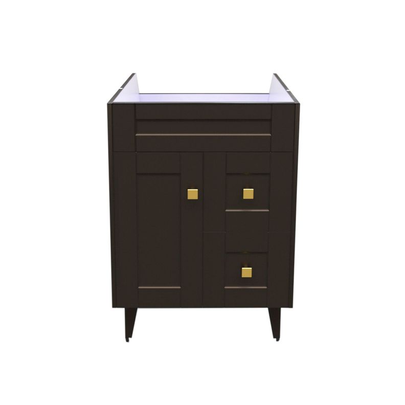 Mueble Vanitorio Domsa N60SK Café (Sin Cubierta)-0