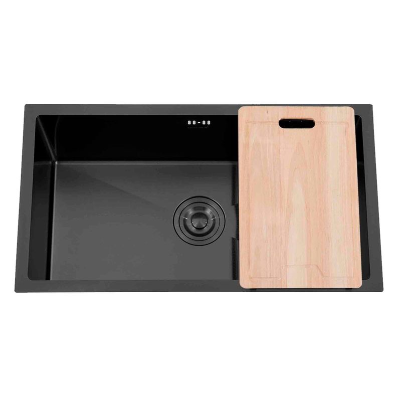 Lavaplatos Deluxe Domsa MDS7140-BLACK-SIN/L-1