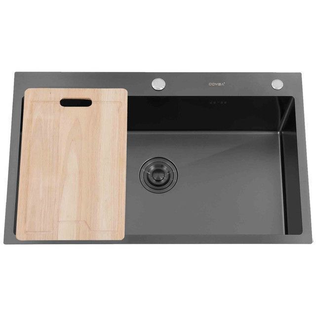 Lavaplatos Deluxe Domsa MDS8050A-BLACK CON/L-1