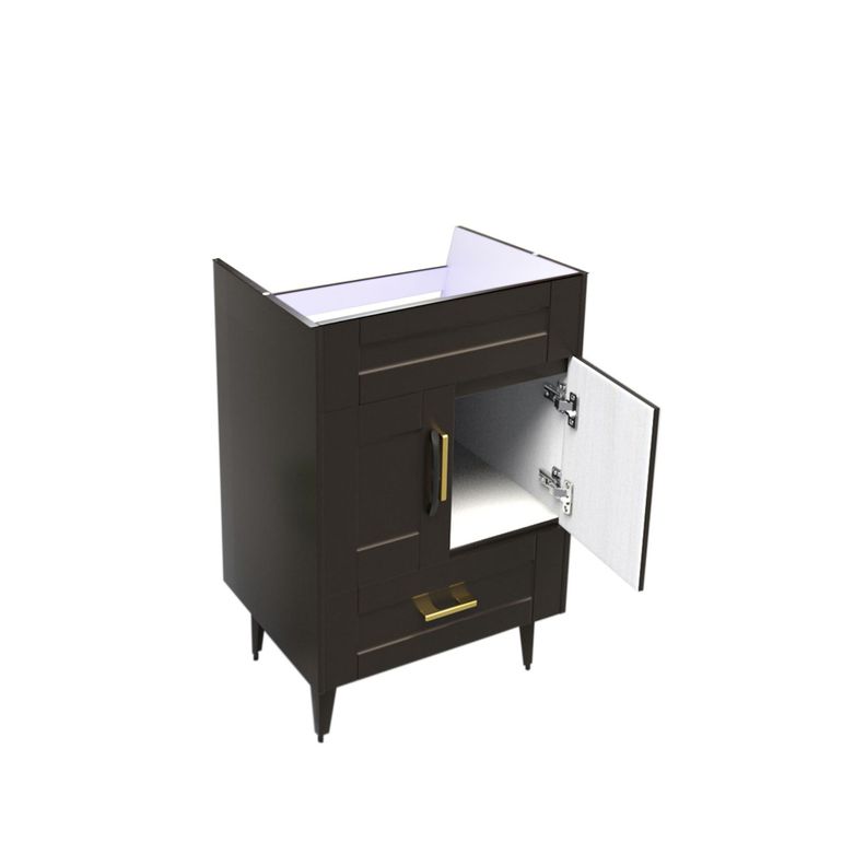 Mueble Vanitorio Domsa 50SK Café (Sin Cubierta)-2