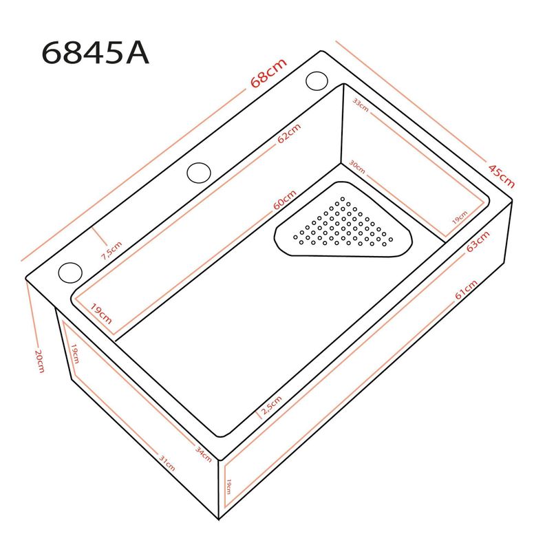 Lavaplatos Deluxe Domsa MDS6845A-SS-CON/L-3