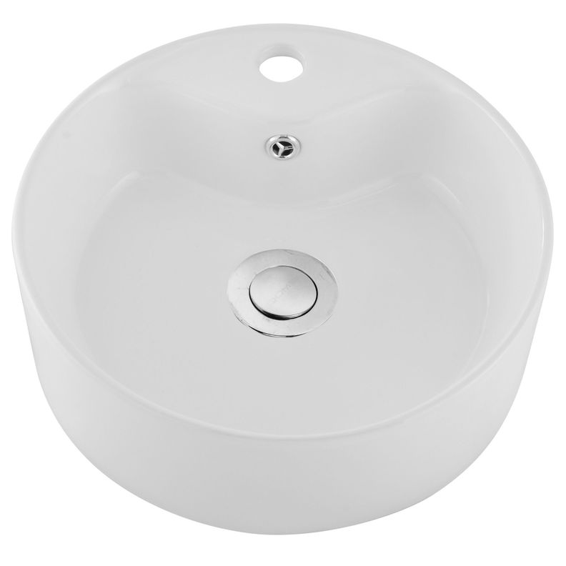 Lavamanos Sobreponer Domsa SLC8011B / 41x41x14cm-1