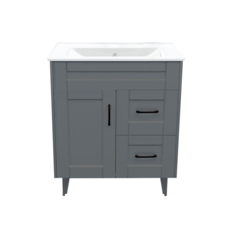 Kit Mueble Vanitorio Domsa Deluxe Gris 70SK+P-70-0
