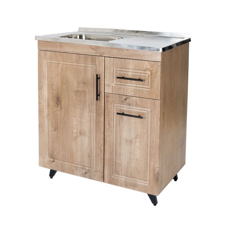 Kit Mueble Lavaplatos Domsa PVC80WD-2