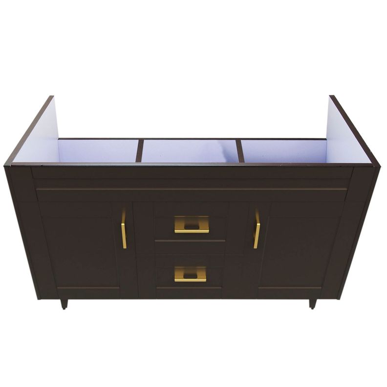 Mueble Vanitorio Domsa D120SK Café (Sin Cubierta)-1