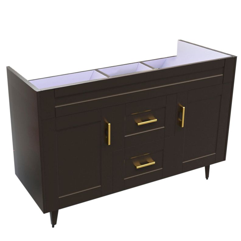 Mueble Vanitorio Domsa D120SK Café (Sin Cubierta)-3