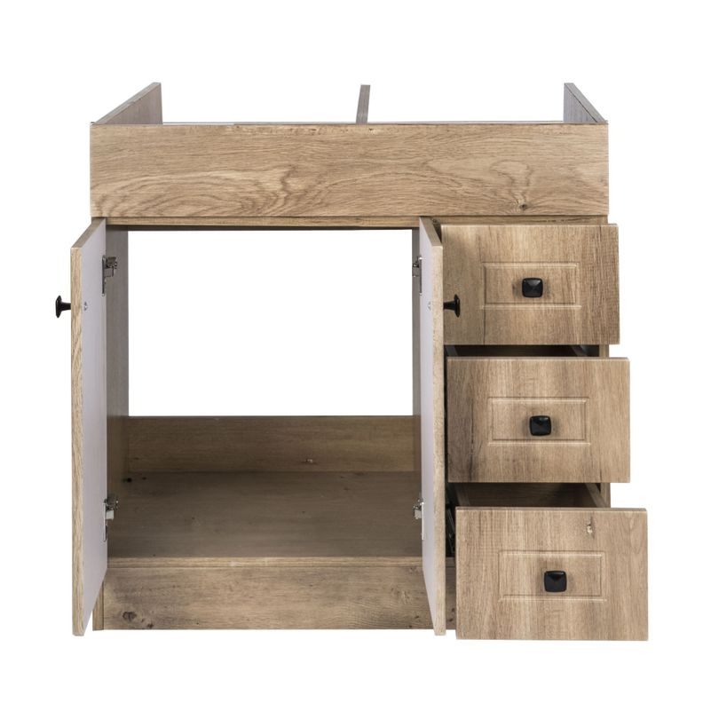 Mueble Vanitorio Domsa b80ph-wood (Sin Cubierta)-1
