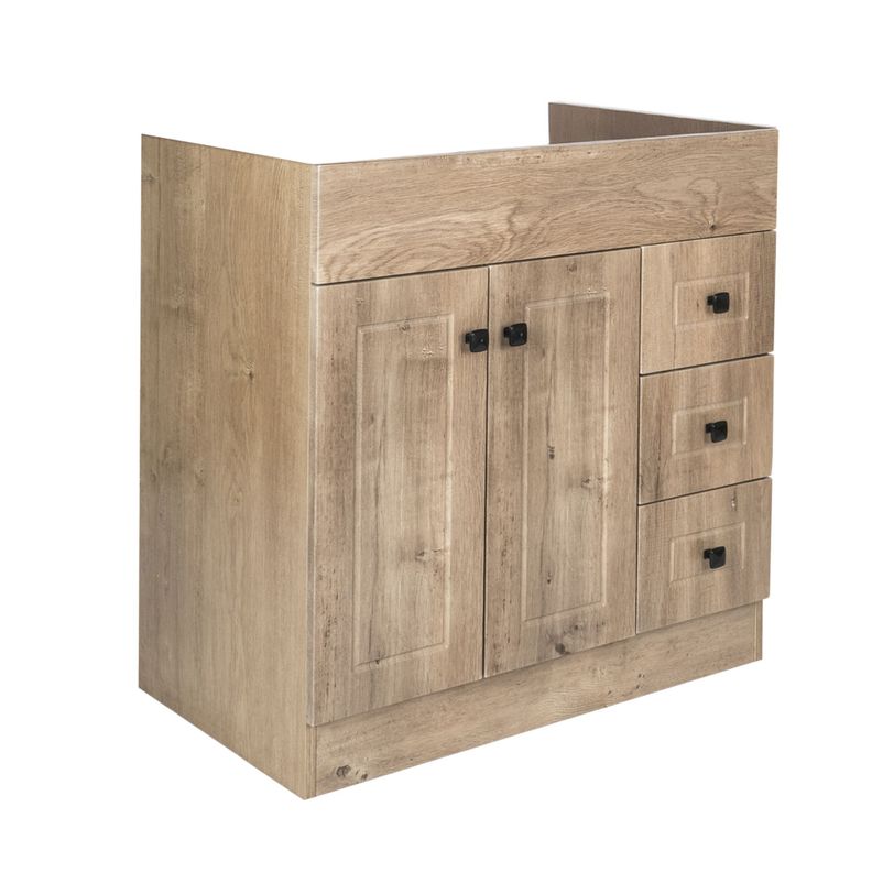 Mueble Vanitorio Domsa b80ph-wood (Sin Cubierta)-2