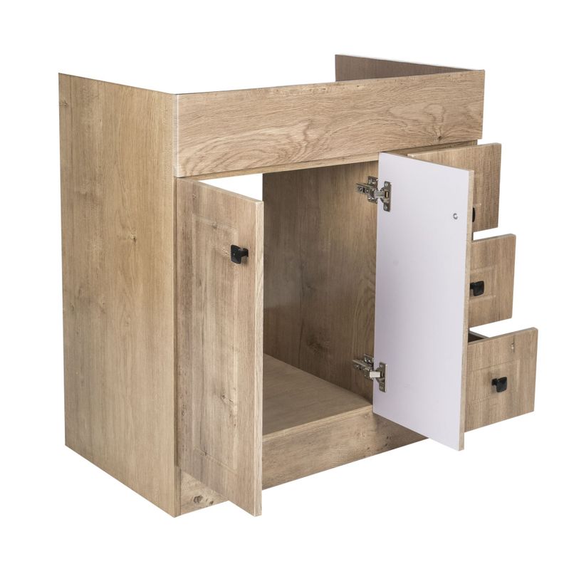 Mueble Vanitorio Domsa b80ph-wood (Sin Cubierta)-3