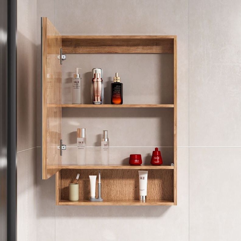 Mueble Botiquin Espejo LED Antiempañante Domsa MMR-50 Wood - 48x80x14cm-2