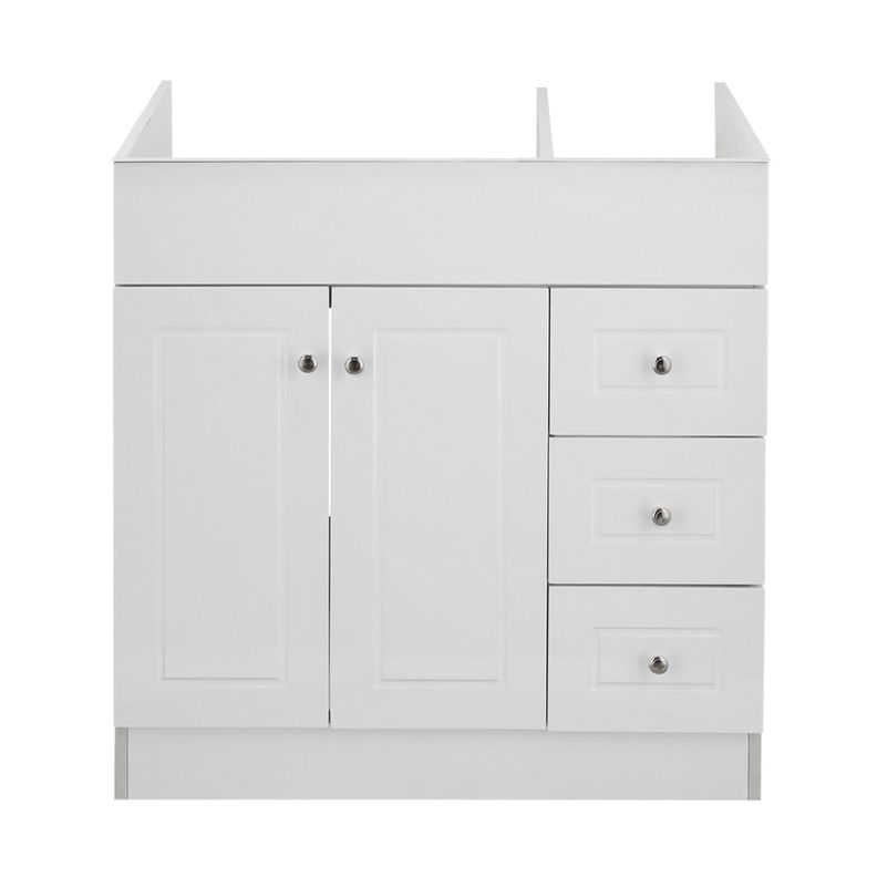 Mueble Vanitorio Domsa B80PHD-B (Sin Cubierta) Blanco