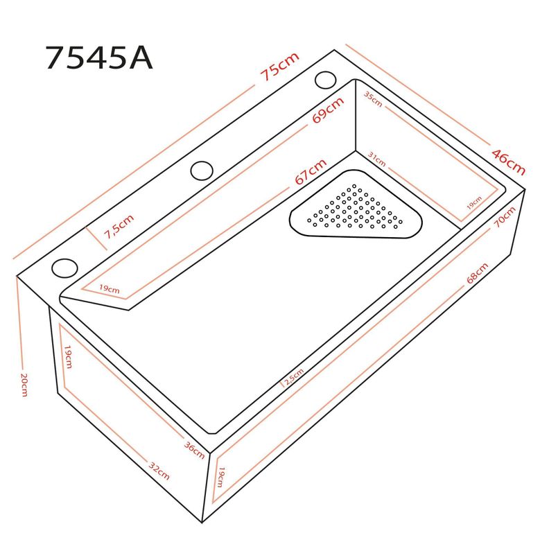 Lavaplatos Deluxe Domsa MDS7545A-SS-CON/L-3