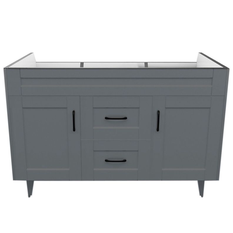 Mueble Vanitorio Domsa D120SK Gris (Sin Cubierta)-0