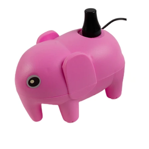 Inflador De Globos Eléctrico Elefante Rosa 9.5x16Cm-0
