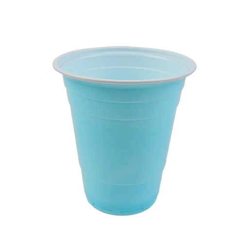 Vasos Plasticos Celeste 500ml 10pcs-0