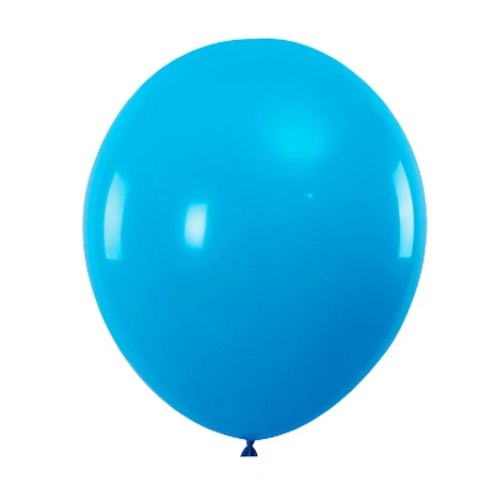 Globos De Látex Azul Claro Mate 100 Pcs 23Cm-0