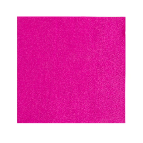 Servilletas Fucsia 20pcs 25x25cm-0