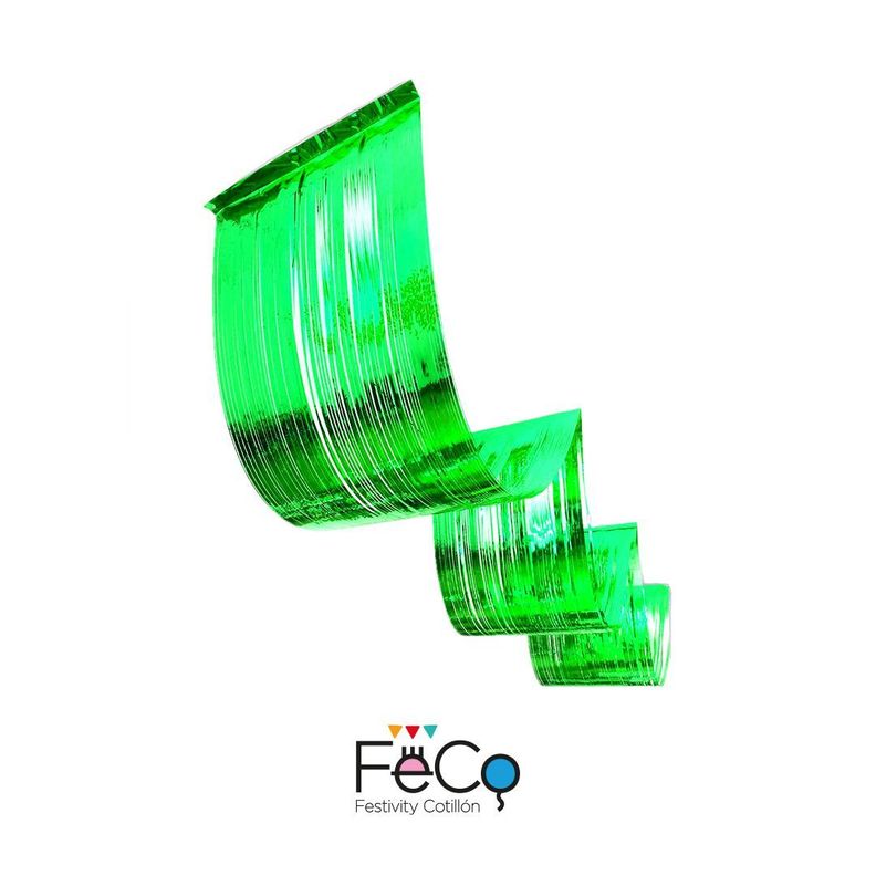 GUIRNALDA METALICA ECO VERDE 0.33X4.5M-0