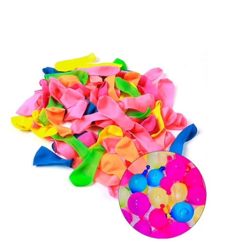 Globos Bomba De Agua Colores Surtidos 200pcs 10cm-1