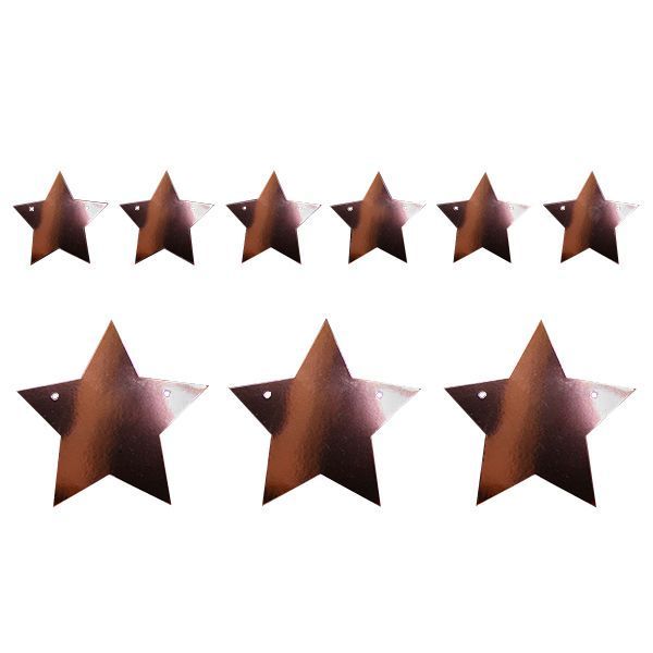 GUIRNALDA ESTRELLA 3M ROSE GOLD METAL X1 UNI-0