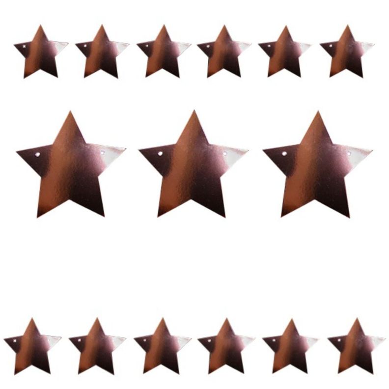 GUIRNALDA ESTRELLA 3M ROSE GOLD METAL X1 UNI-1