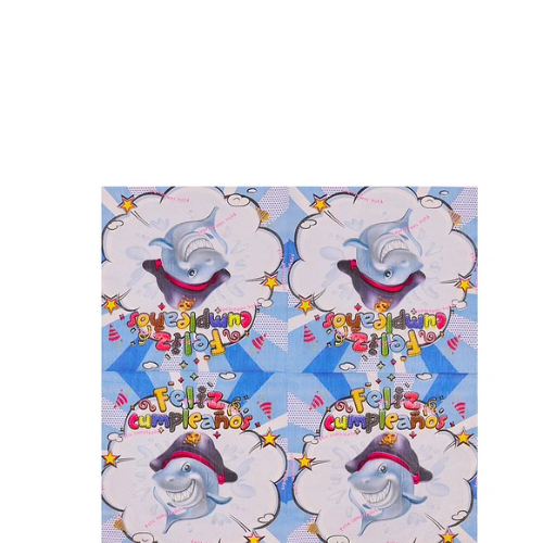 Servilletas Tiburon 16pcs 33x33cm-1