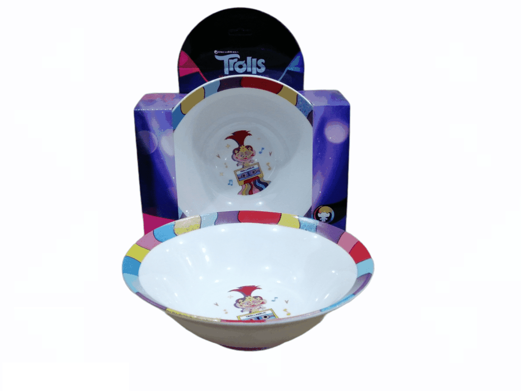 SET BOWL CERAMICA TROLLS.-1