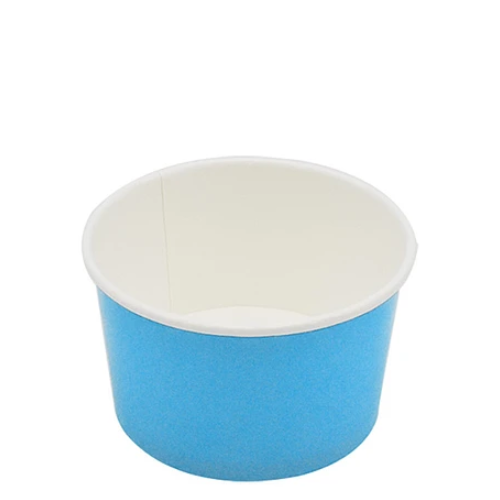 Vaso De Cartón Para Postre Azul 6pcs 8.5x5x7cm-1